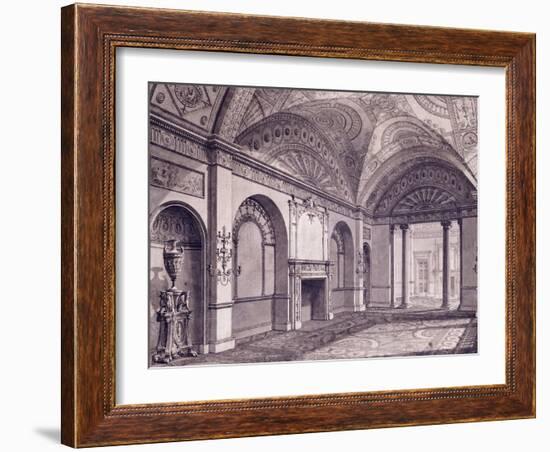 The Third Drawing Room at the Earl of Derby's House in Grosvenor Square-Robert Adam-Framed Giclee Print