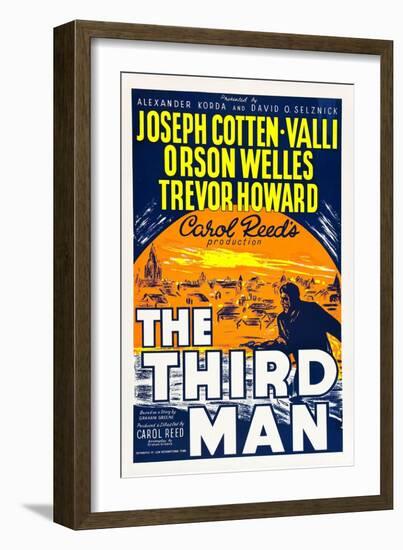 The Third Man, 1949-null-Framed Premium Giclee Print