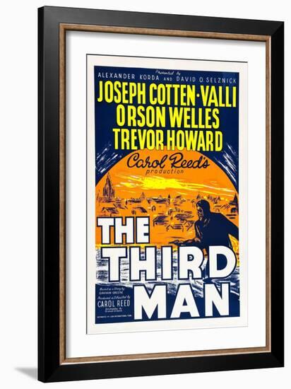 The Third Man, 1949-null-Framed Premium Giclee Print