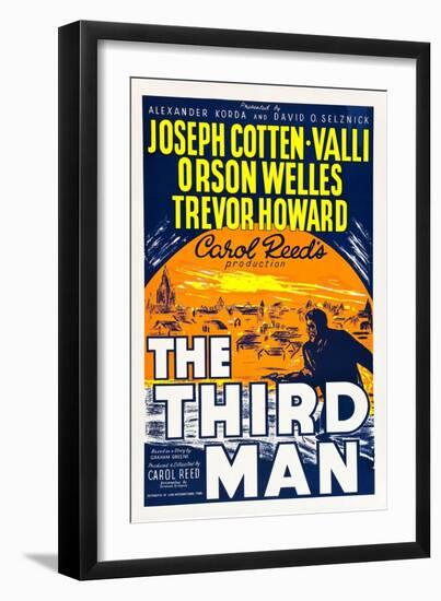 The Third Man, 1949-null-Framed Premium Giclee Print