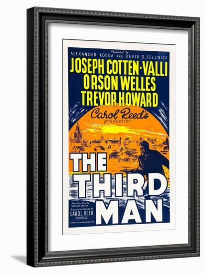 The Third Man, 1949-null-Framed Premium Giclee Print