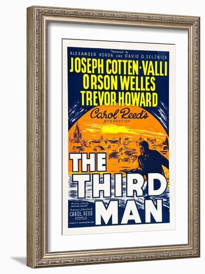 The Third Man, 1949-null-Framed Art Print