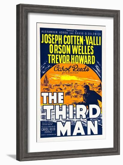 The Third Man, 1949-null-Framed Art Print