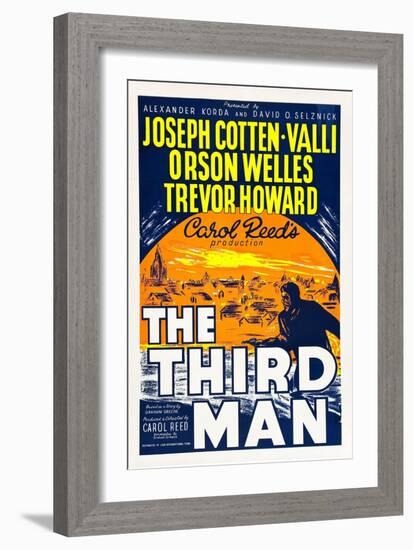 The Third Man, 1949-null-Framed Art Print