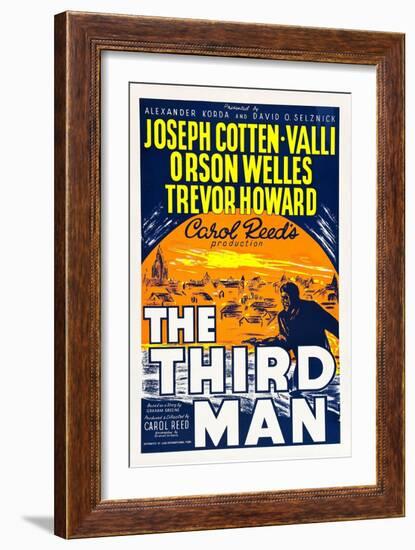 The Third Man, 1949-null-Framed Art Print