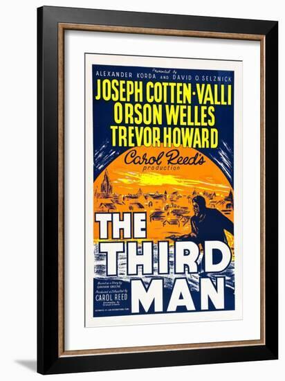 The Third Man, 1949-null-Framed Art Print
