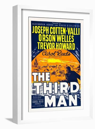 The Third Man, 1949-null-Framed Art Print