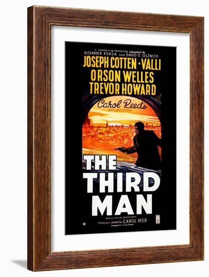 The Third Man, 1949-null-Framed Art Print