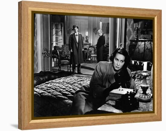 The Third Man, Alida Valli, Joseph Cotten, Paul Horbiger, 1949-null-Framed Stretched Canvas