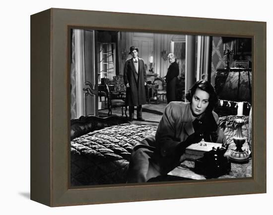 The Third Man, Alida Valli, Joseph Cotten, Paul Horbiger, 1949-null-Framed Stretched Canvas