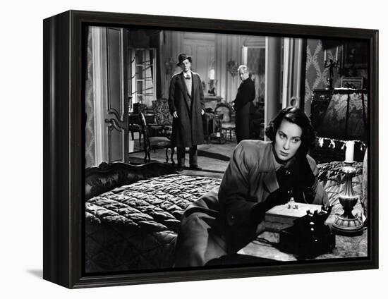 The Third Man, Alida Valli, Joseph Cotten, Paul Horbiger, 1949-null-Framed Stretched Canvas