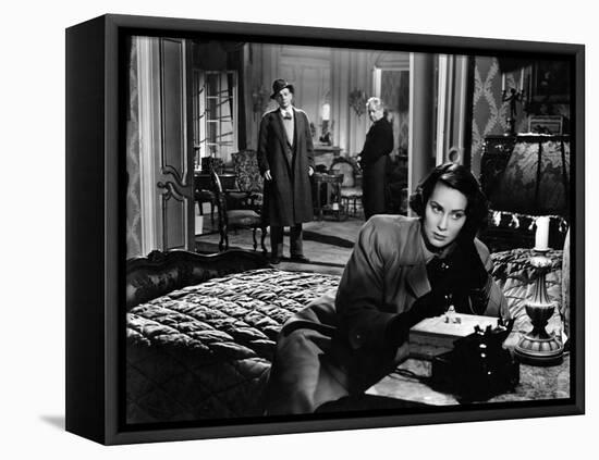 The Third Man, Alida Valli, Joseph Cotten, Paul Horbiger, 1949-null-Framed Stretched Canvas