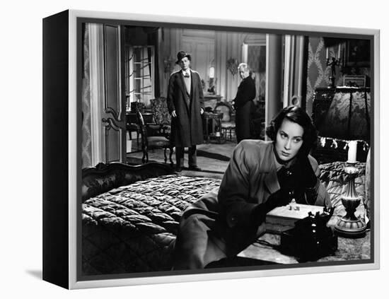 The Third Man, Alida Valli, Joseph Cotten, Paul Horbiger, 1949-null-Framed Stretched Canvas