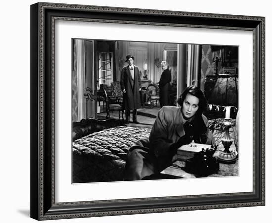 The Third Man, Alida Valli, Joseph Cotten, Paul Horbiger, 1949-null-Framed Photo