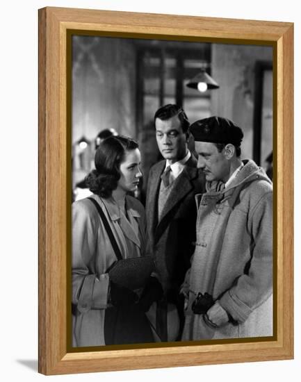 The Third Man, Alida Valli, Joseph Cotten, Trevor Howard, 1949-null-Framed Stretched Canvas