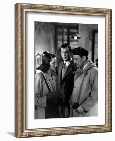 The Third Man, Alida Valli, Joseph Cotten, Trevor Howard, 1949-null-Framed Premium Photographic Print