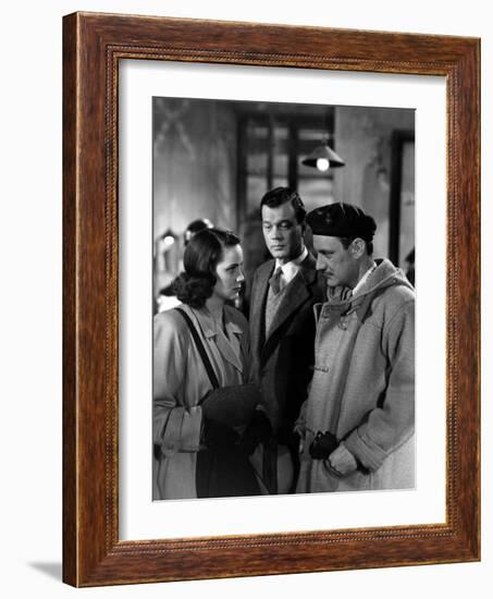 The Third Man, Alida Valli, Joseph Cotten, Trevor Howard, 1949-null-Framed Premium Photographic Print