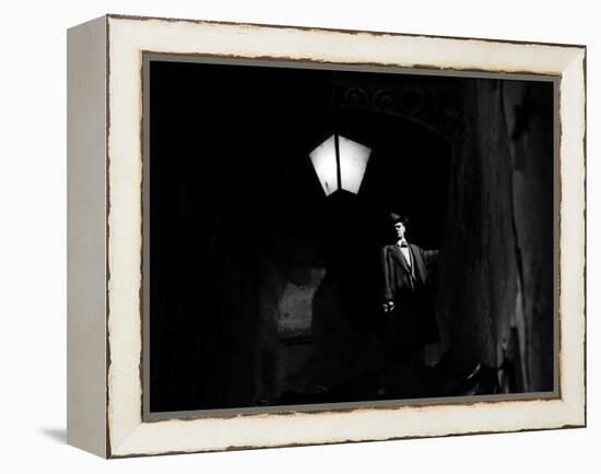 The Third Man, Joseph Cotten, 1949-null-Framed Stretched Canvas