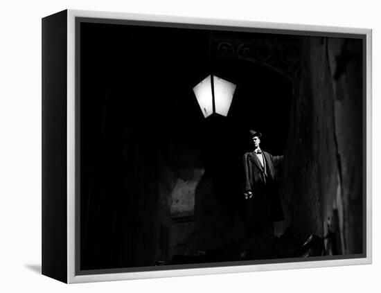 The Third Man, Joseph Cotten, 1949-null-Framed Stretched Canvas