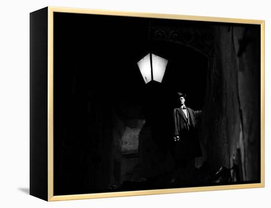 The Third Man, Joseph Cotten, 1949-null-Framed Stretched Canvas