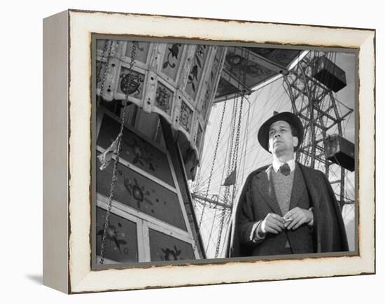 The Third Man, Joseph Cotten, 1949-null-Framed Stretched Canvas