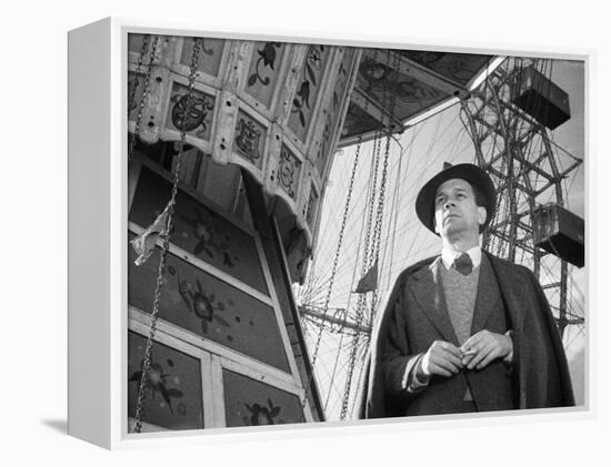 The Third Man, Joseph Cotten, 1949-null-Framed Stretched Canvas