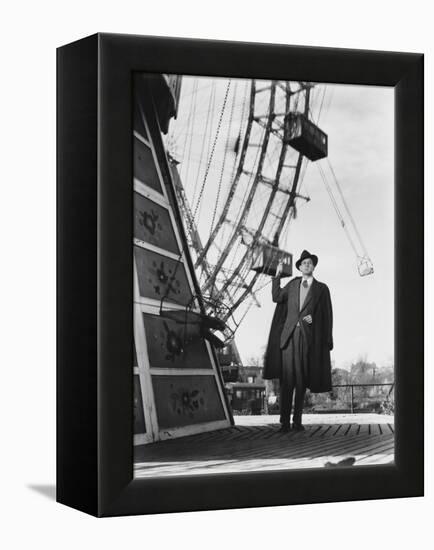 The Third Man, Joseph Cotten, 1949-null-Framed Stretched Canvas