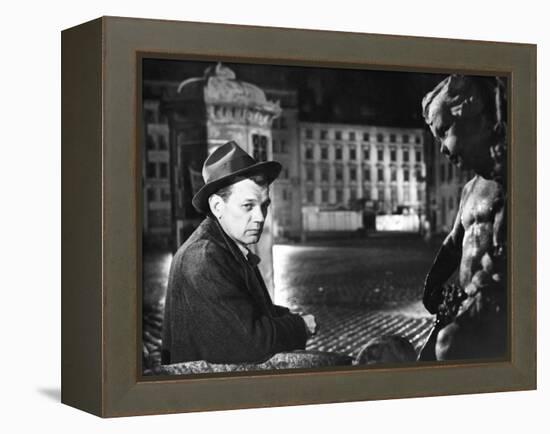 The Third Man, Joseph Cotten, 1949-null-Framed Stretched Canvas