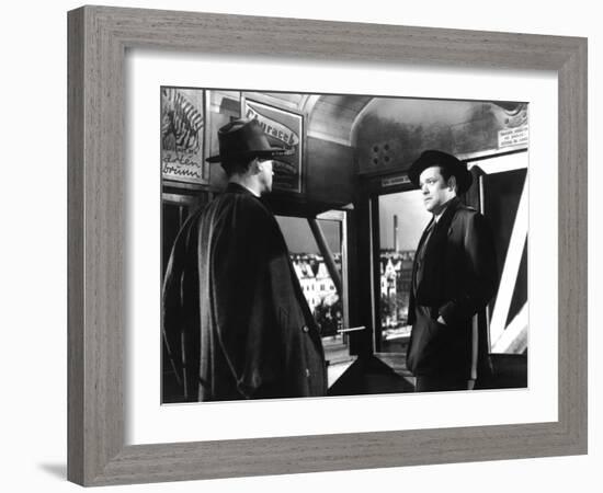 The Third Man, Joseph Cotten, Orson Welles, 1949-null-Framed Photo