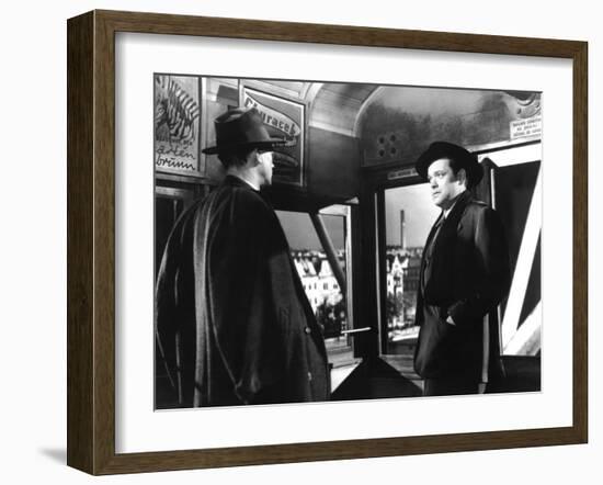 The Third Man, Joseph Cotten, Orson Welles, 1949-null-Framed Photo