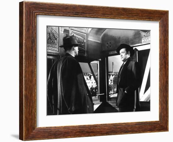 The Third Man, Joseph Cotten, Orson Welles, 1949-null-Framed Photo