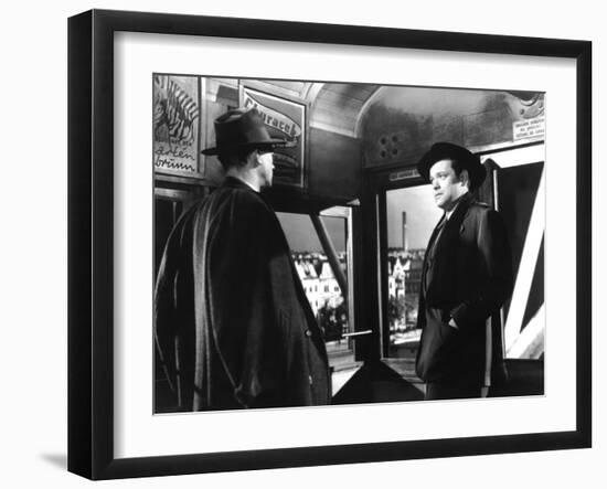 The Third Man, Joseph Cotten, Orson Welles, 1949-null-Framed Photo