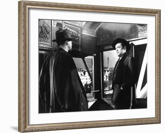 The Third Man, Joseph Cotten, Orson Welles, 1949-null-Framed Photo