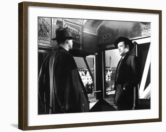 The Third Man, Joseph Cotten, Orson Welles, 1949-null-Framed Photo