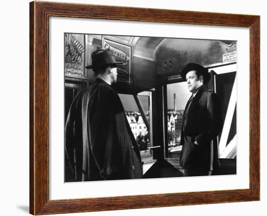 The Third Man, Joseph Cotten, Orson Welles, 1949-null-Framed Photo