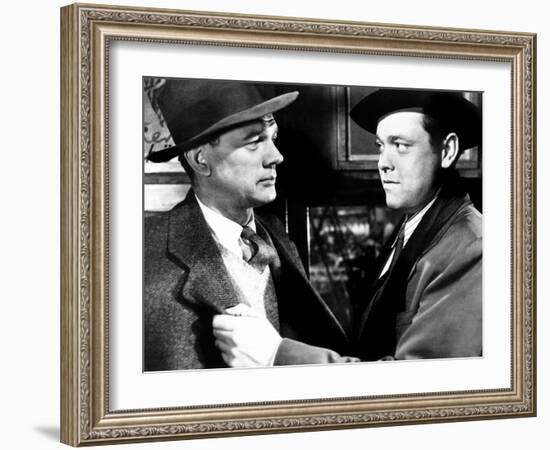 The Third Man, Joseph Cotten, Orson Welles, 1949-null-Framed Premium Photographic Print