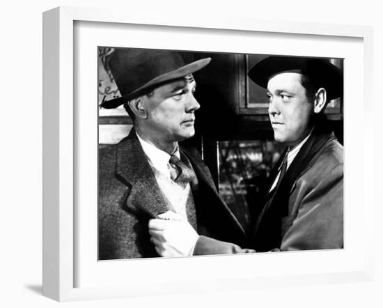 The Third Man, Joseph Cotten, Orson Welles, 1949-null-Framed Premium Photographic Print