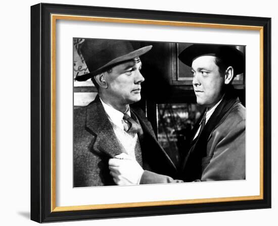 The Third Man, Joseph Cotten, Orson Welles, 1949-null-Framed Premium Photographic Print