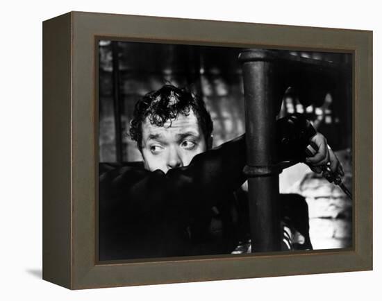 The Third Man, Orson Welles, 1949-null-Framed Stretched Canvas