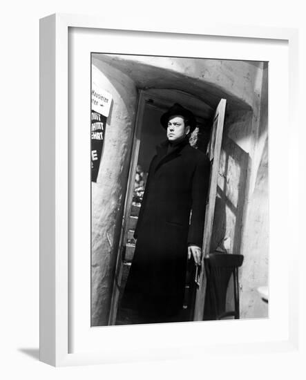 The Third Man, Orson Welles, 1949-null-Framed Photo