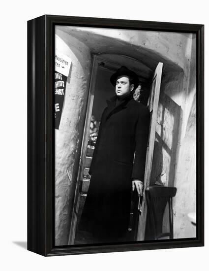 The Third Man, Orson Welles, 1949-null-Framed Stretched Canvas