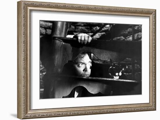 The Third Man, Orson Welles, 1949-null-Framed Premium Photographic Print