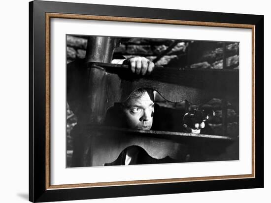 The Third Man, Orson Welles, 1949-null-Framed Premium Photographic Print