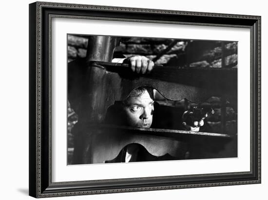 The Third Man, Orson Welles, 1949-null-Framed Premium Photographic Print