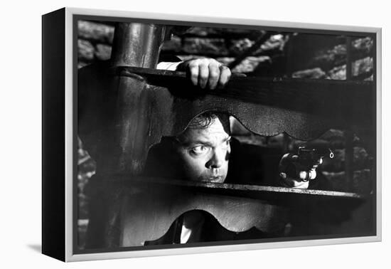 The Third Man, Orson Welles, 1949-null-Framed Stretched Canvas