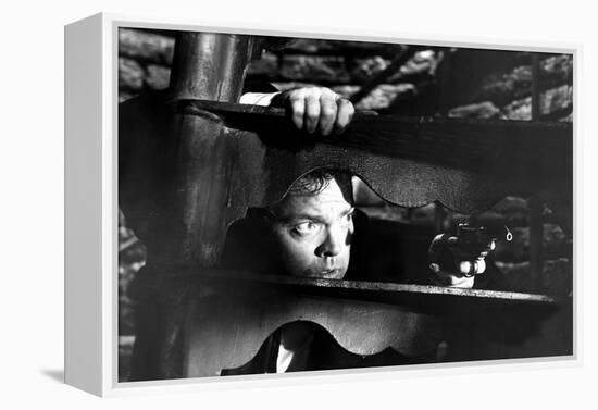 The Third Man, Orson Welles, 1949-null-Framed Stretched Canvas