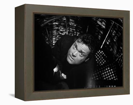 The Third Man, Orson Welles, 1949-null-Framed Stretched Canvas