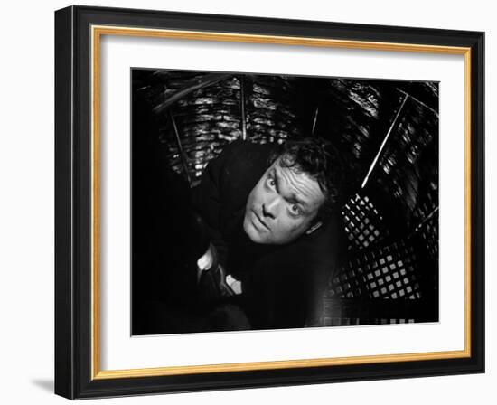 The Third Man, Orson Welles, 1949-null-Framed Premium Photographic Print