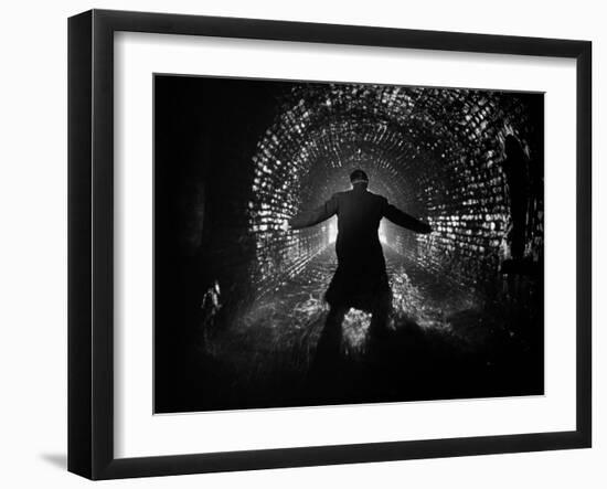 The Third Man, Orson Welles, 1949-null-Framed Photo