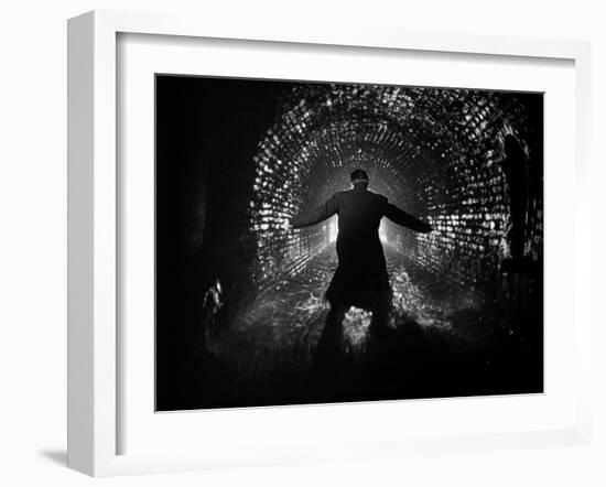 The Third Man, Orson Welles, 1949-null-Framed Photo